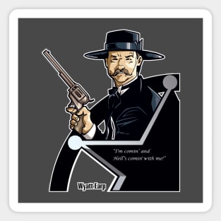 Wyatt Earp Magnet